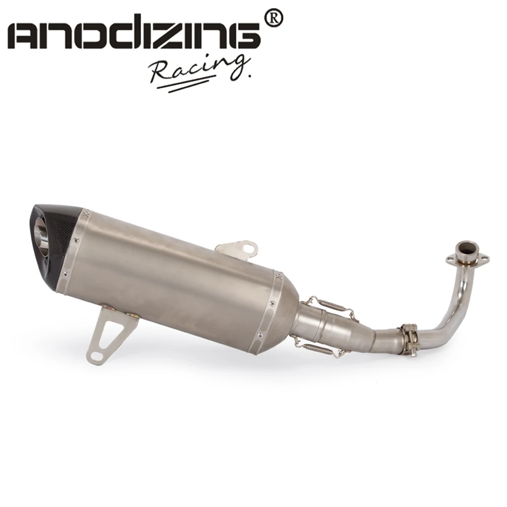 

XMAX300 Exhaust Pipe Carbon Fiber Muffler Exhaust Pipe For Yamaha XMAX 250 300 X MAX 300 cc 2017-2018