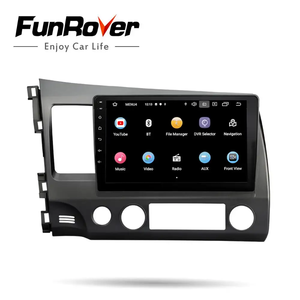 2G + 32G Android 9 0 DSP автомобильный Радио мультимедийный видео плеер для Honda Civic 2006 2011