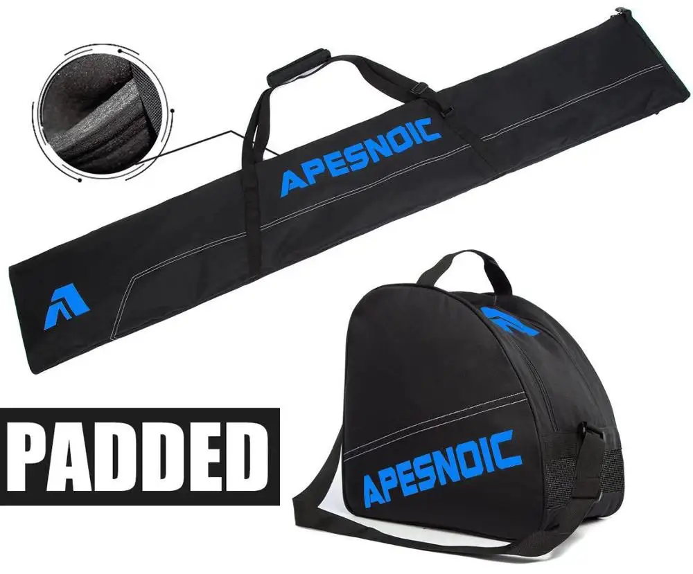 APESNOIC/Лыжная сумка с подкладкой из двух предметов водонепроницаемая Лыжная