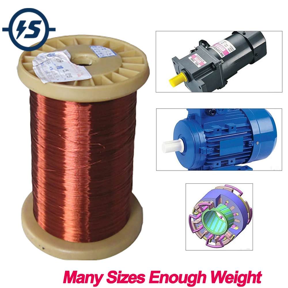 0.41MM 0.9MM 0.83MM 0.15MM 0.21MM Copper Wire Magnet Enameled Winding Coil Weight 100g | Электронные компоненты и