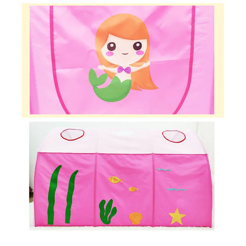 2021 Лидер продаж Детская кровать-палатка для туннеля мальчиков игровой домик