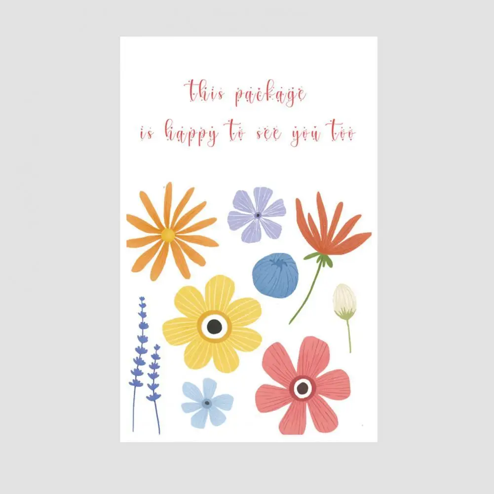 

Tag Decal Practical Labels Sticker Durable High Stickiness Fashion Decorative Colorful Tag Sticker