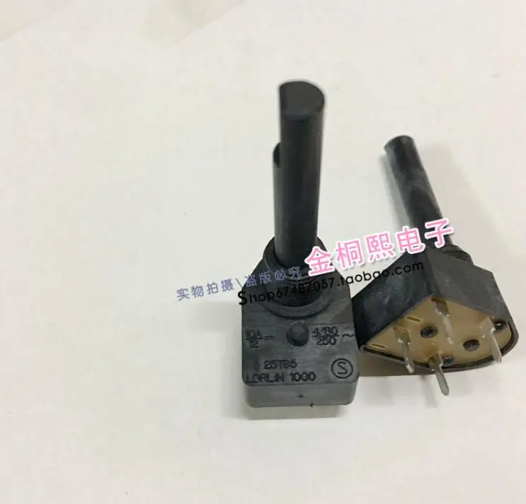 1 шт. Британский вращающийся выключатель мощности LORLIN RMS 250 В 4A полуручка