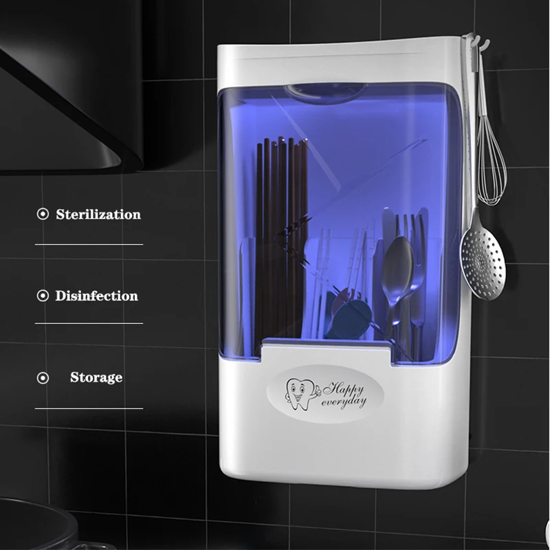 

UV Sanitizer Box Ultraviolet LED Light Sterilizer for Phones Baby Bottles Sterilizer Box Disinfection Nail Art Tools