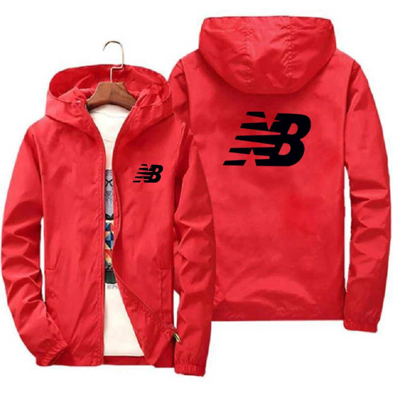 

2021 Men's Jacket Spring Autumn Fashion Print Slim Top Men's Outdoor Casual Zip Jacket Men's Jacket Large 6XL