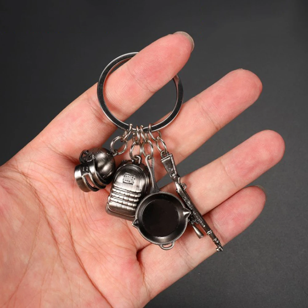 Игровой сопутствующий брелок уровень 3 Шлем рюкзак кастрюля набор мужской