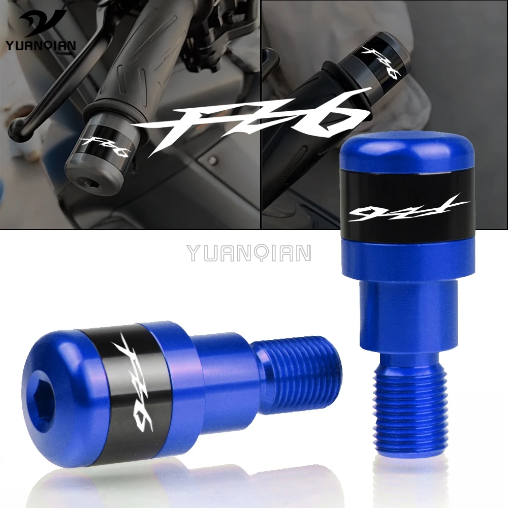 

CNC Motorcycle Handlebar Grips Ends For Yamaha FZ6/FZ6R/FAZER FZ 6 R 6R 14-16 7/8" 22MM Motorbike Handle Bar Hand End Plugs Caps