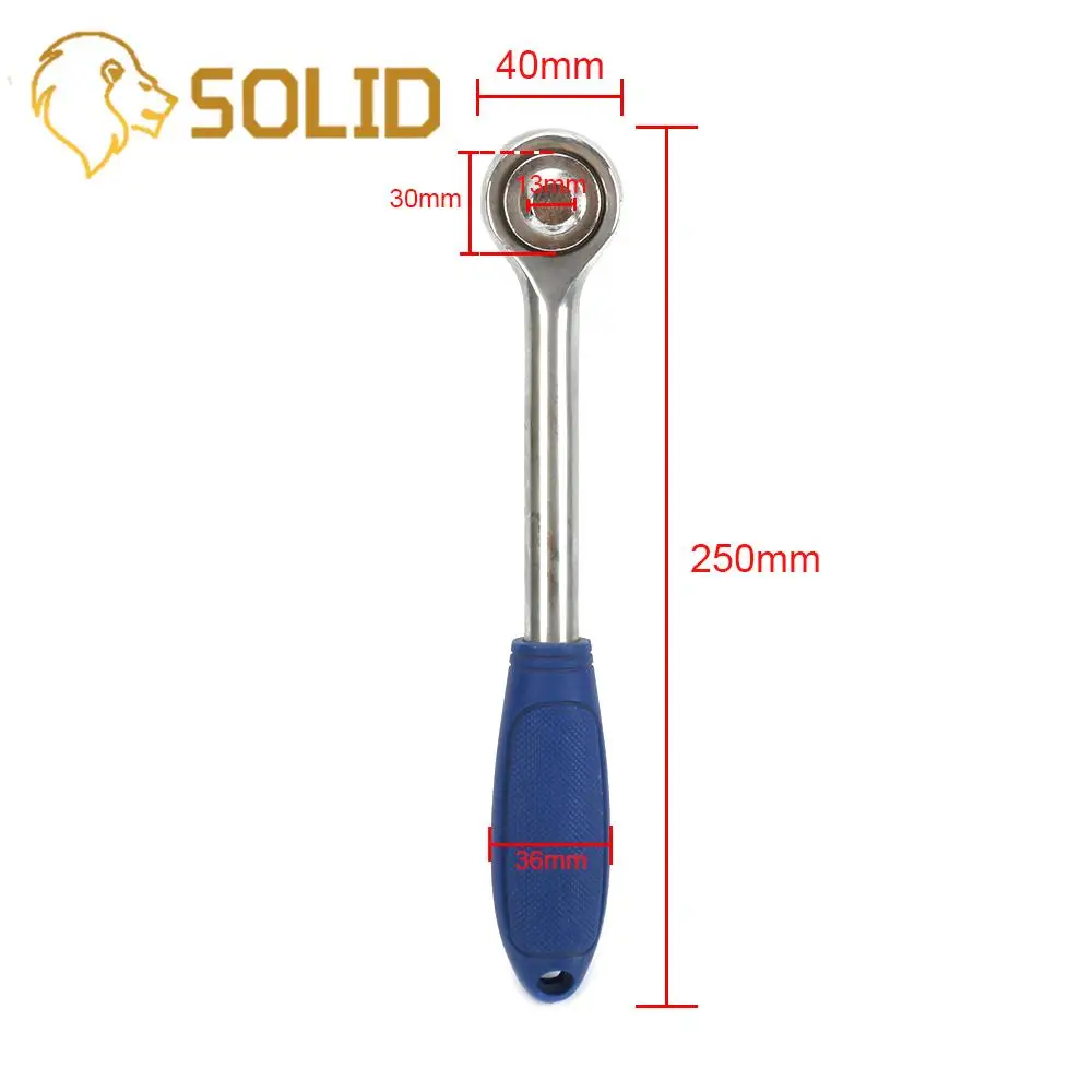 1/2" Ratchet Wrench High Torque for Socket Quick Release Wide Used Professional Hand Tools 1Pc | Инструменты