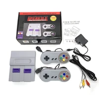 retro tv classic handheld dual players family mini video game console support av out built in 500 8 bit classic games for snes
