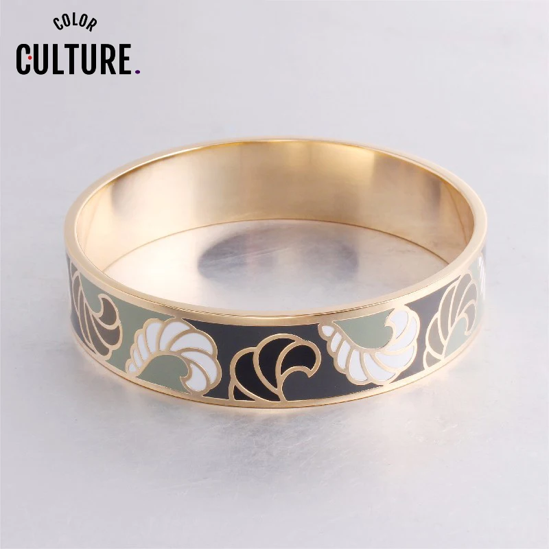 1 6 см ширина новый дизайн браслет бренд для женщин мужчин золото нержавеющая