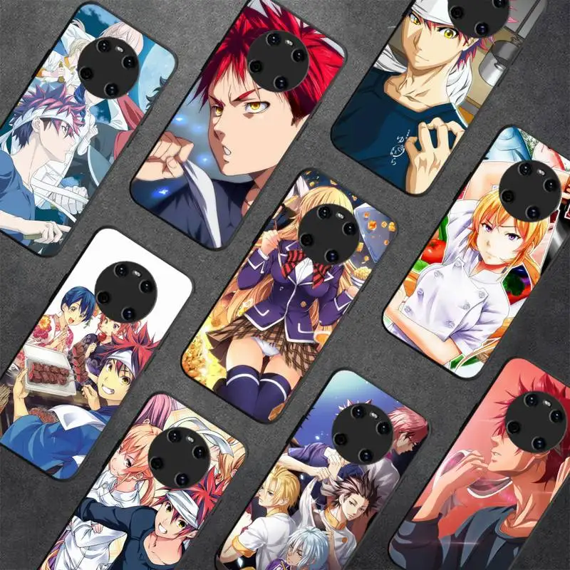 

Food Wars Shokugeki no Soma Phone Case For Huawei Y5 Y62019 Y52018 Y92019 funda case for 9prime2019