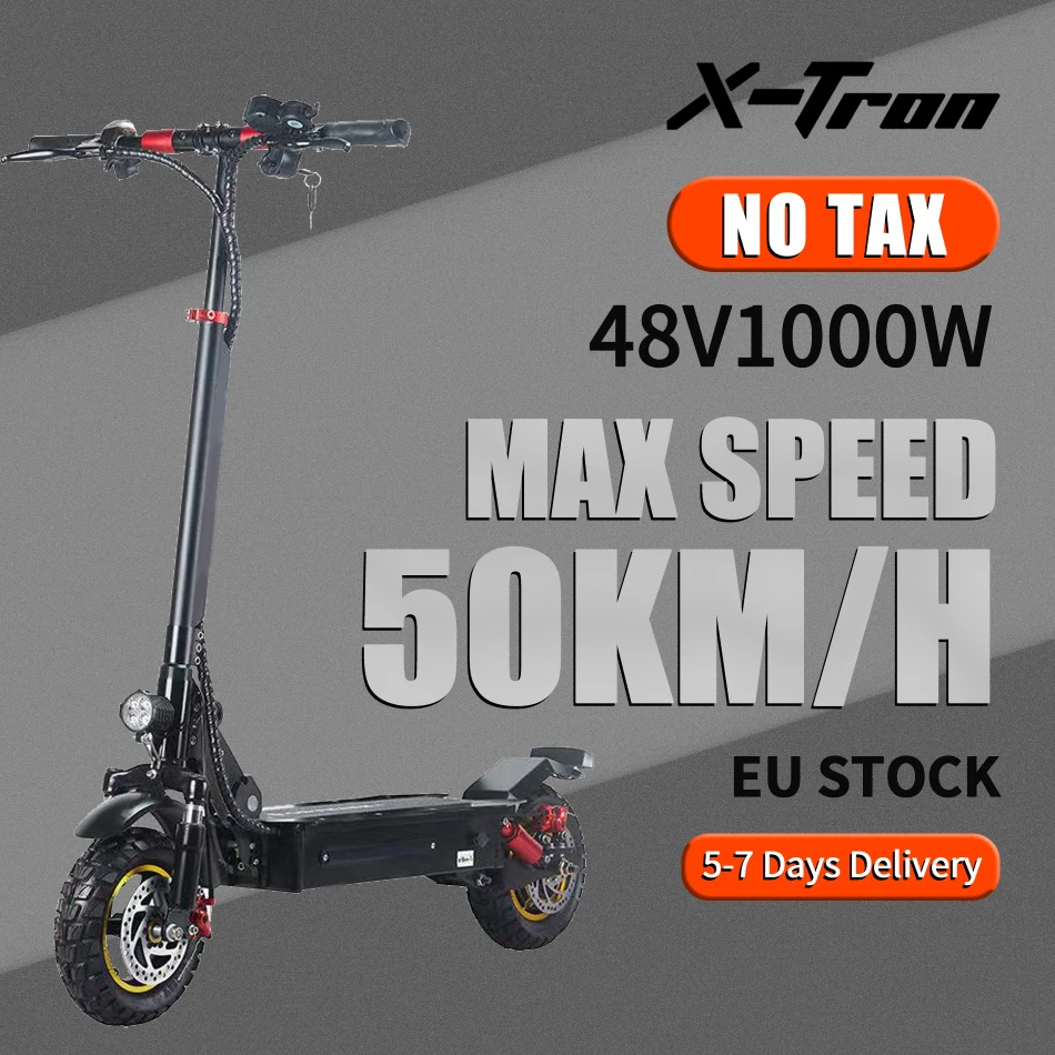 Электрический самокат X Tron X1 1000 Вт 48 В 2 колеса складной для