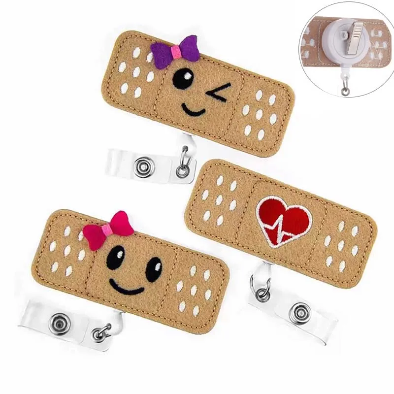 Новинка 1 шт. медсестер брелок для ключей бейджа клип выдвижной держатель значка