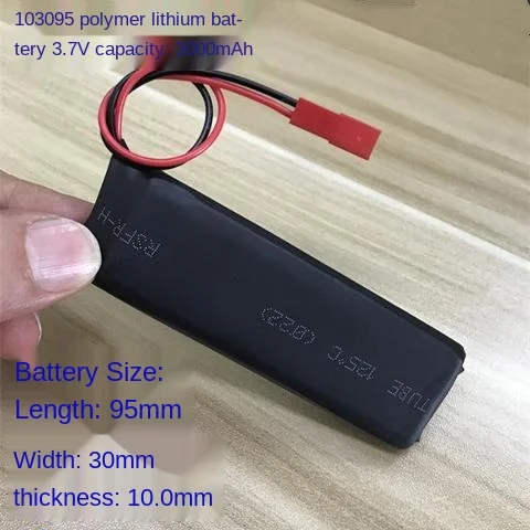 

3.7V polymer lithium battery 103095 3000mAh camera video monitoring rechargeable lithium battery For Games Accessories Battery