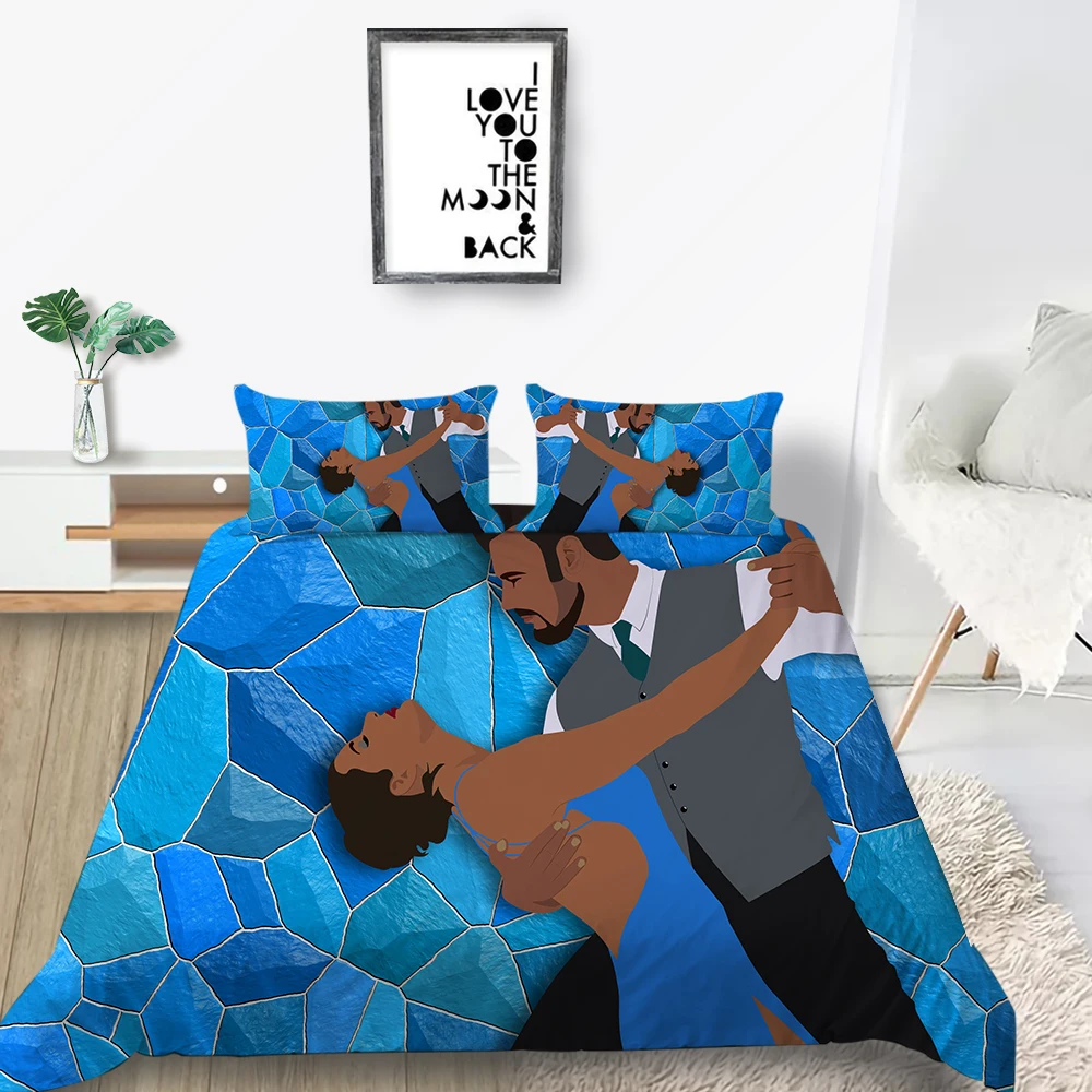 Комплект постельного белья для латиноамериканских танцев односпальный