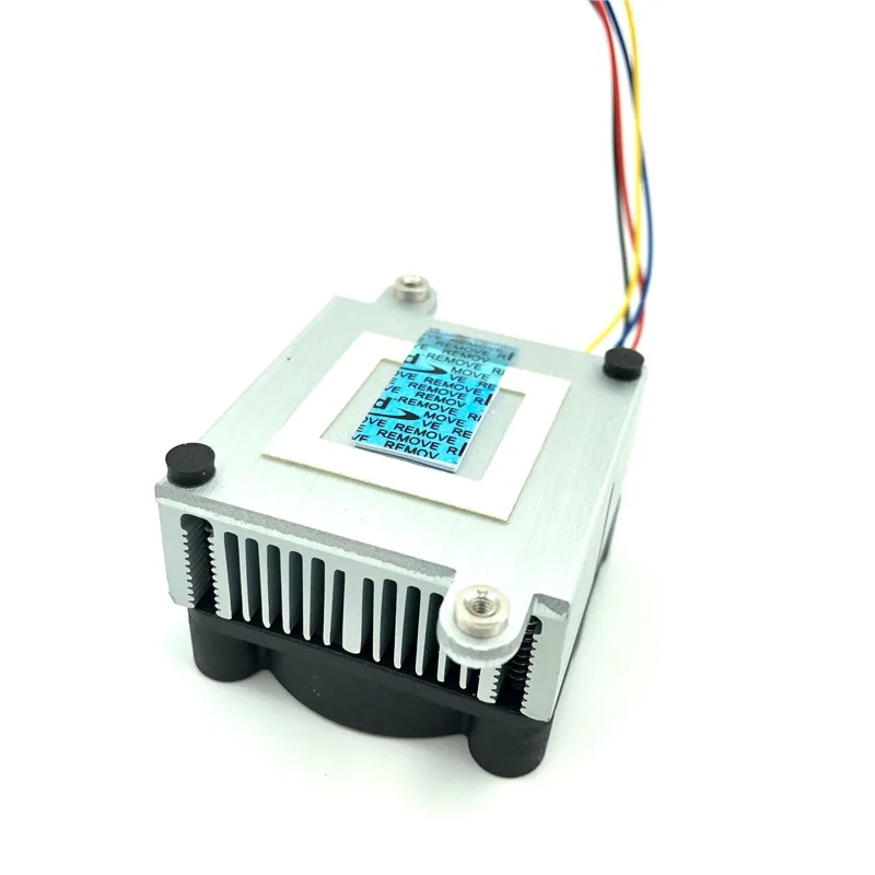JIESAMMY 4CM Fan 12V with Aluminum Heatsink 40x40x10 MINI Cooler TWOBall bearing 40mm PWM Cooling radiator | Компьютеры и офис