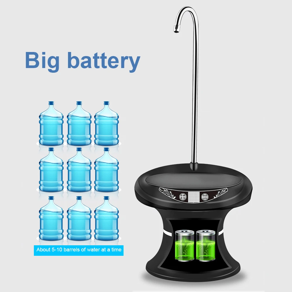 USB-диспенсер для воды портативный галлон переключатель питьевой бутылки умный