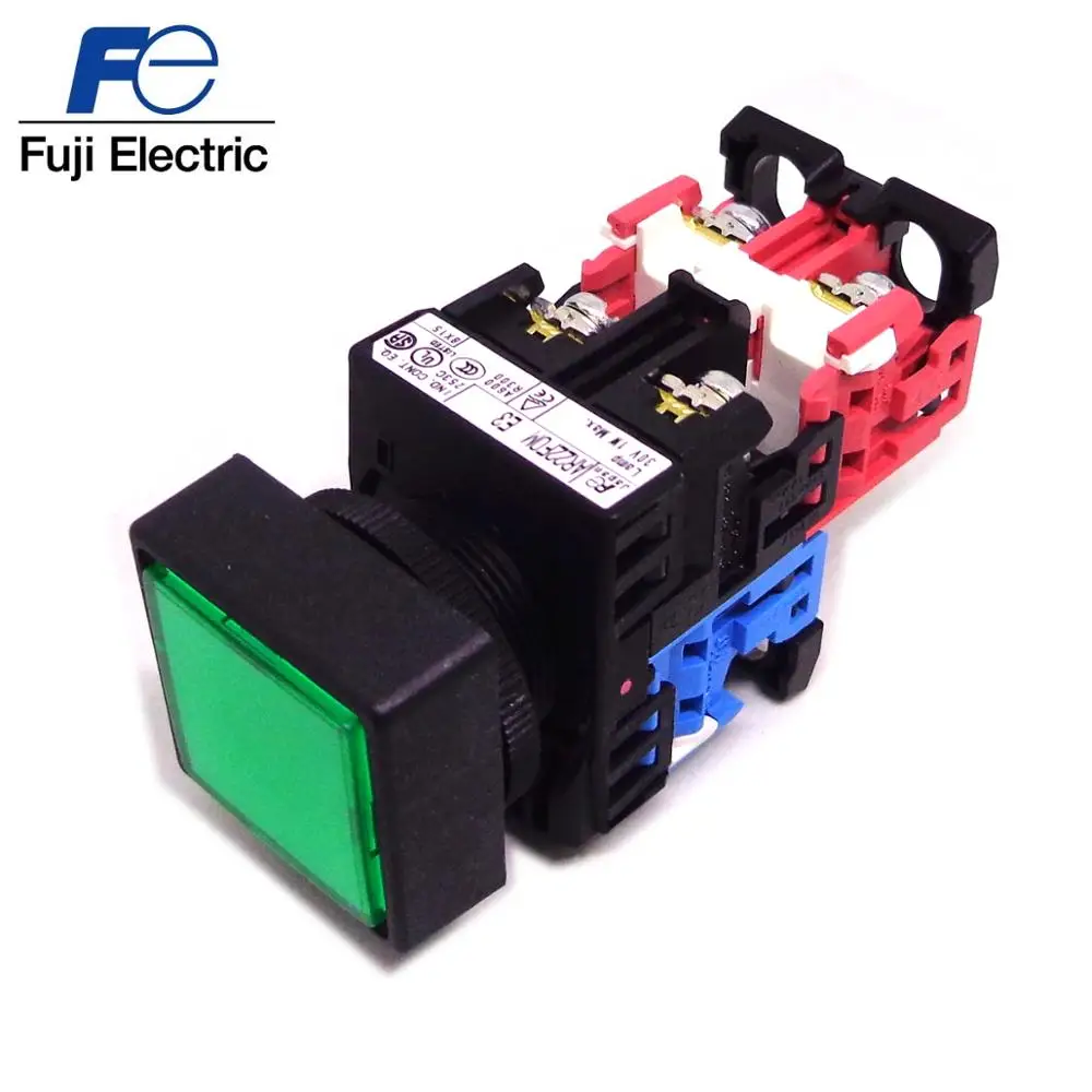 Кнопка переключателя Fe fuji AR22FOM E3 E4 22 мм 01 10 11 W/R/Y/G LED белая красная желтая зеленая 24
