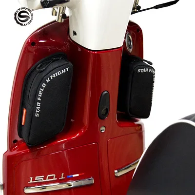 

Star Knight Scooter Jiang Ge 150 Storage Bag Rainproof and Waterproof LOGO Reflective Riding Carrying Bag Modification