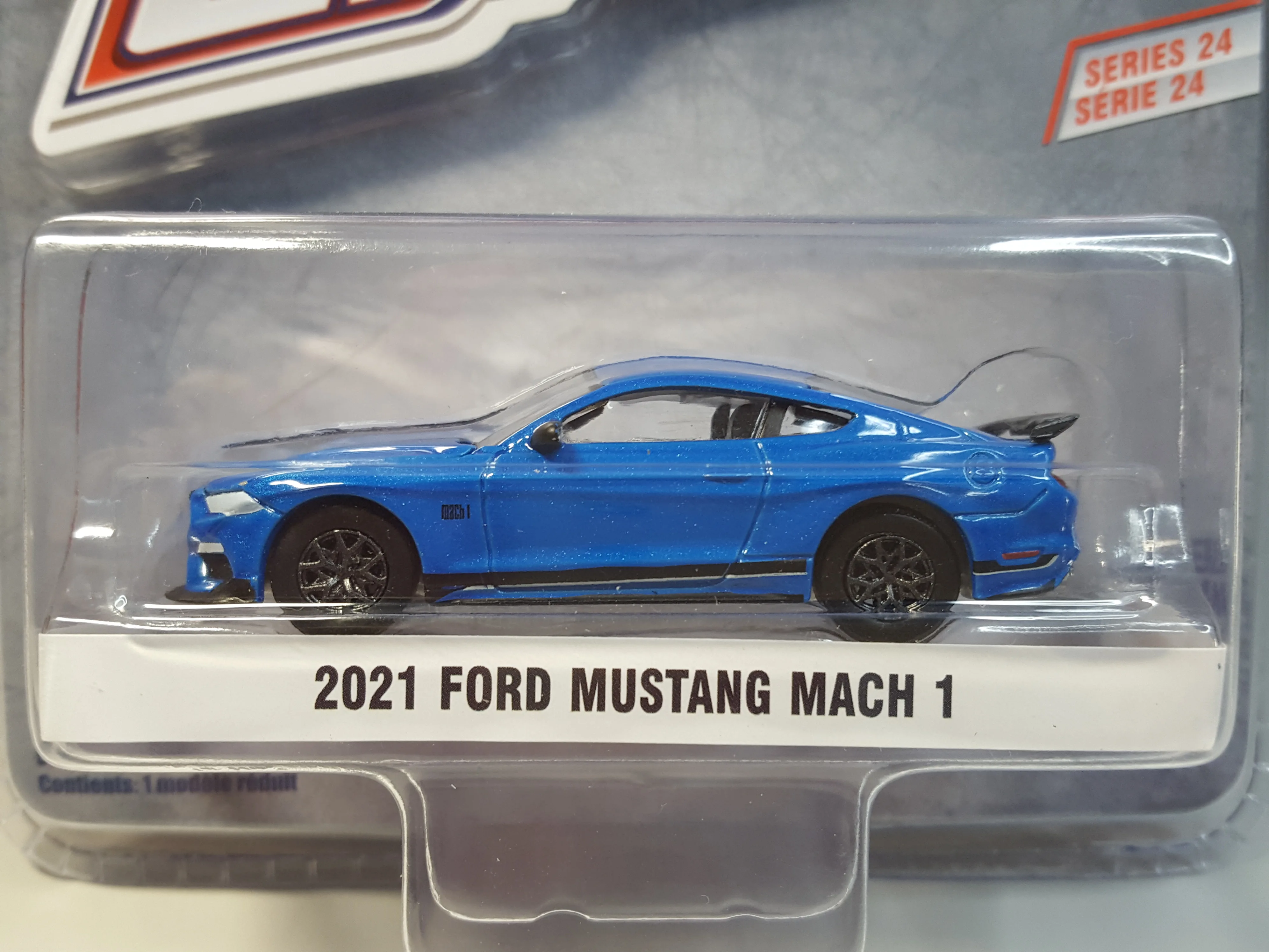

Лимитированная коллекция автомобилей GreenLight 1/64 2021 Ford Mustang Mach 1