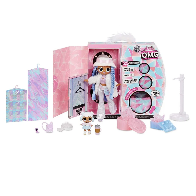 

Original Lol Surprise Doll Winter Disco Omg Doll Blind Box Hairdressing Dressup Doll Girl Toys for Kids Toys for Girls