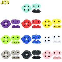jcd 10setlot rubber conductive button a b d pad for gameboy color gbc silicone start select keypad