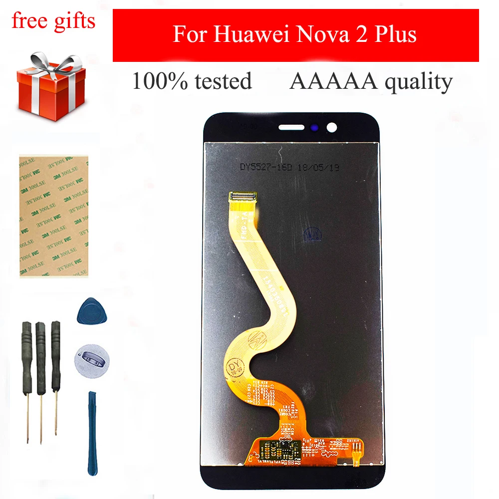 Для Huawei Nova 2 Plus BAC L23 L21 L03 ЖК дисплей Дисплей для Nova2 плюс Сенсорный экран планшета