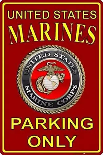 

United States Marines Parking Only Sign USMC Notice Sign