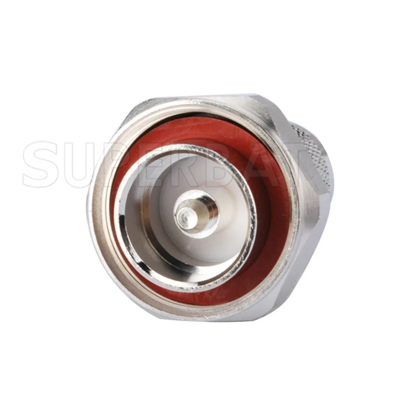 Superbat N-7/16 DIN Adapter N Male to 7/16 DIN Plug Straight RF Coaxial Connector