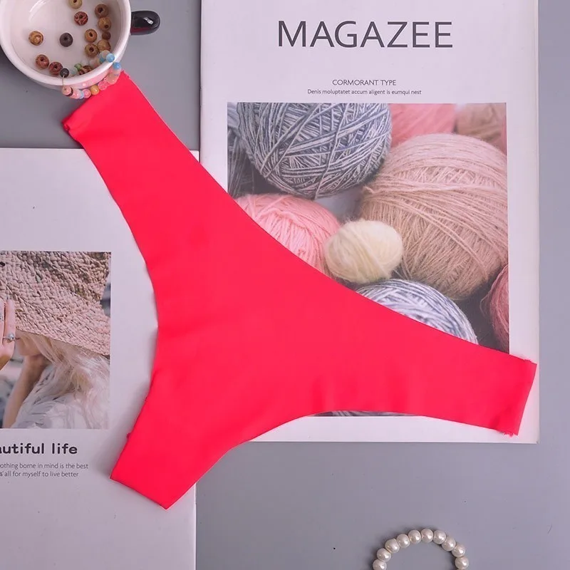 Women Panties Underwear Ultra-thin Viscose Seamless Briefs Comfort low-Rise Ruffles Sexy Lingerie Summer New Hot 1pcs/Lot ac126