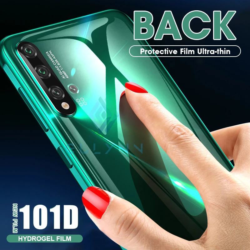 101D новая Гидрогелевая Защитная пленка для Huawei P Lite P30 Pro Mate 30 40 Защита экрана Honor 20 S