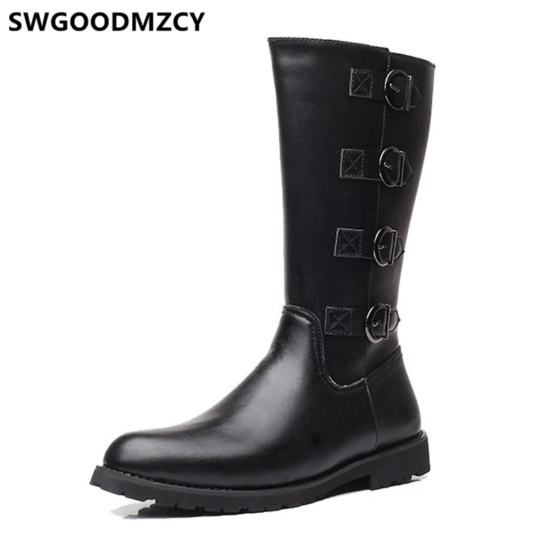 Сапоги для верховой езды Ковбойские ботинки Мужская итальянская брендовая