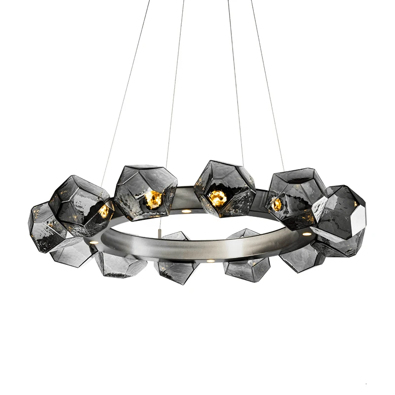 

nordic led stone light fixtures chandelier luminaria pendente pendant lights chandelier pendant lamp living room dining room