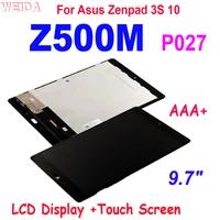 aaa 9 7 lcd for asus zenpad 3s 10 z500m p027 lcd display touch screen assembly with frame for asus z500m lcd replacement