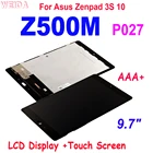ЖК-дисплей AAA + 9,7 дюйма для Asus Zenpad 3S 10 Z500M P027, ЖК-дисплей с сенсорным экраном в сборе с рамкой для Asus Z500M, сменный ЖК-дисплей
