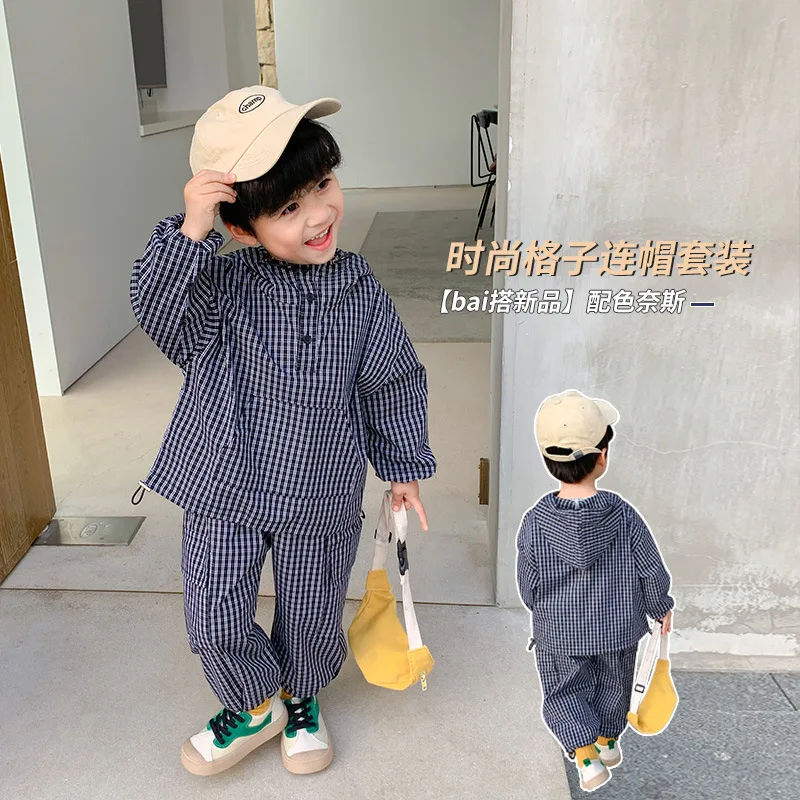 Костюм спортивный для мальчиков Свитшот и штаны 2 шт./компл. весна-лето |