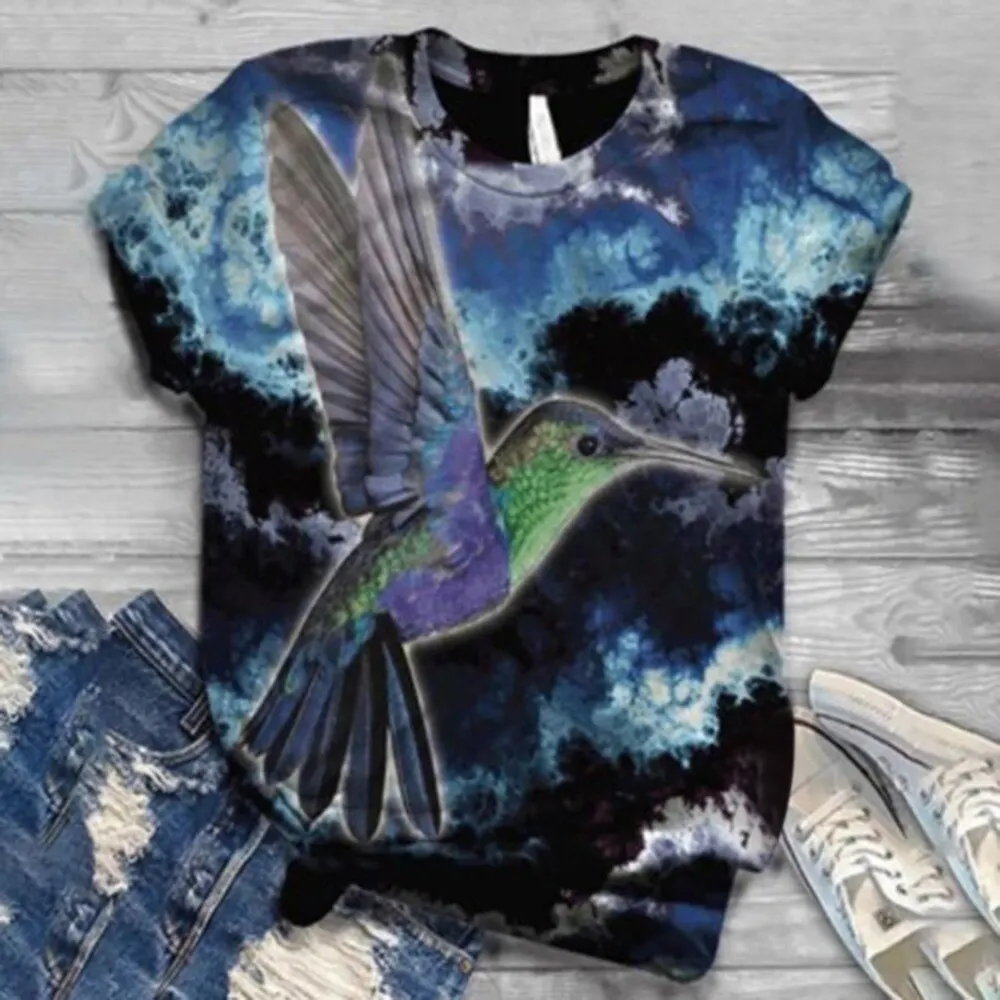 

Laamei T Shirt Women Harajuku Tops Plus Size Women Short Sleeve 3D Printed Tops Tee T-Shirt Camisetas Mujer