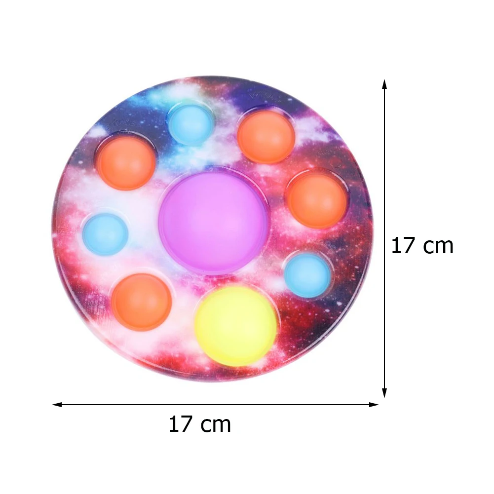 

Planetary Finger Squeeze Bubble Toy Sensory Decompression Toy Relieve Stress Anti-compression Relaxation Toy Childrens Toy