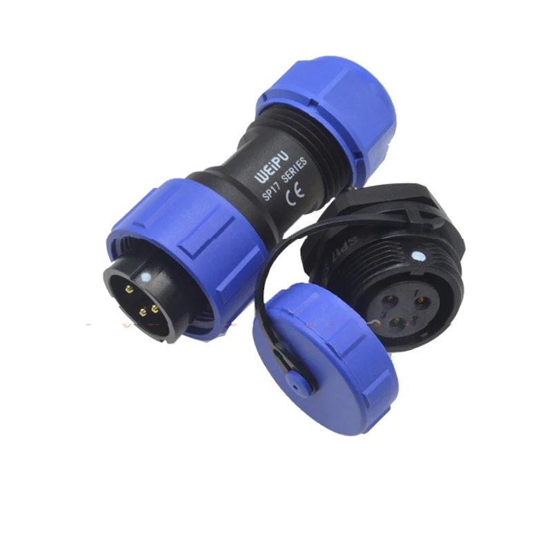 Оригинальные Weipu SP17 разъем 2 3 4 5 7 9 10 Pin док-пластиковый штекер+ гнездо Разъемы SP1710/P*& SP1712/S