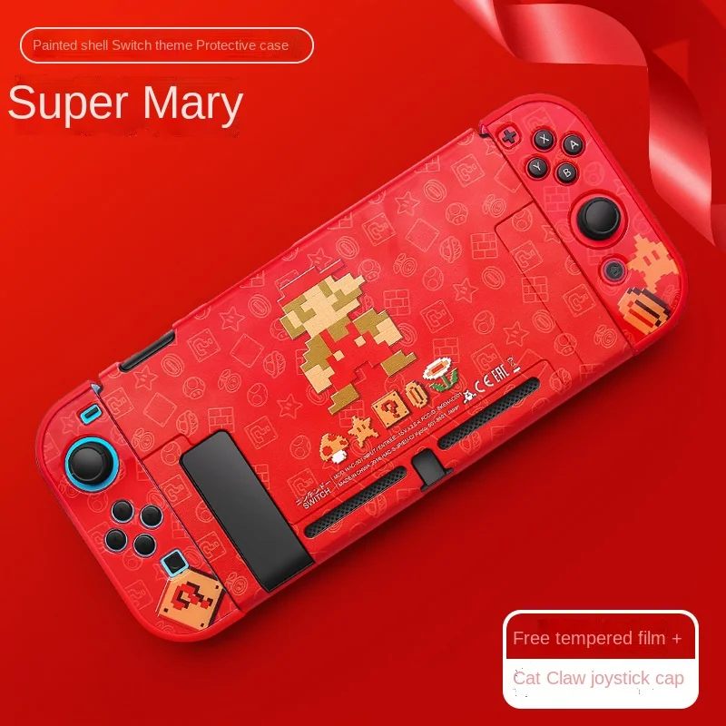 Чехол для Nintendo Switch с изображением покемона Пикачу симпатичный чехол ПК защитный