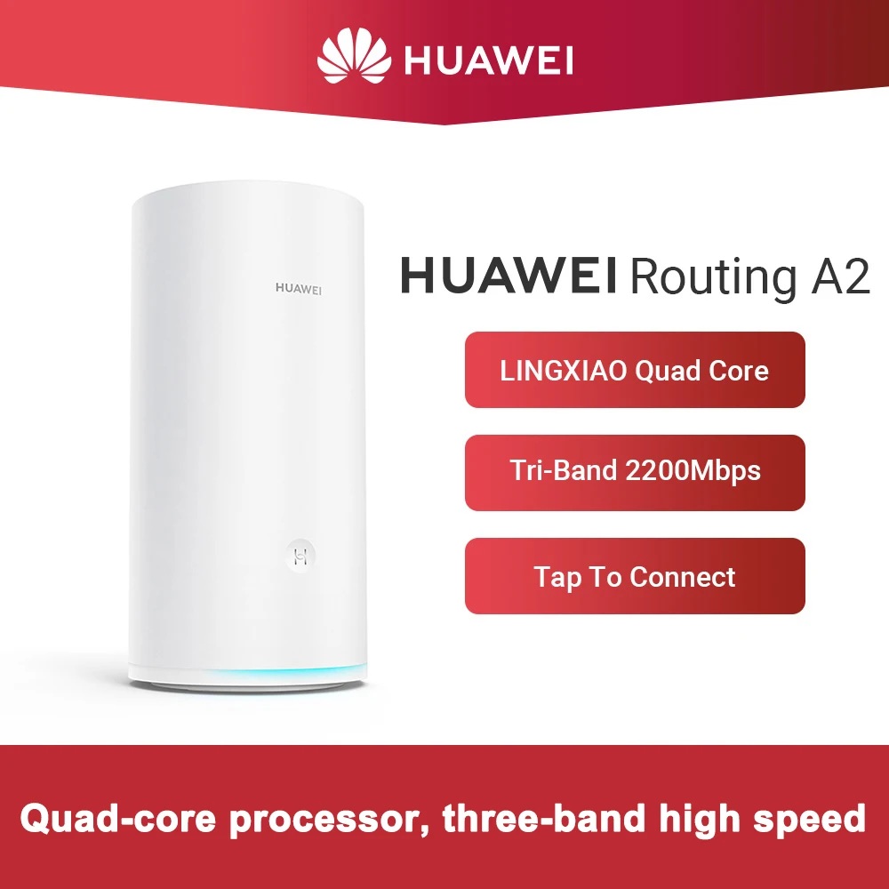 

Huawei A2 роутер четырехъядерный 1,4G ЦП трехдиапазонный высокоскоростной Wi-Fi роутер защита ускорения электронной игры NFC ретранслятор доступа