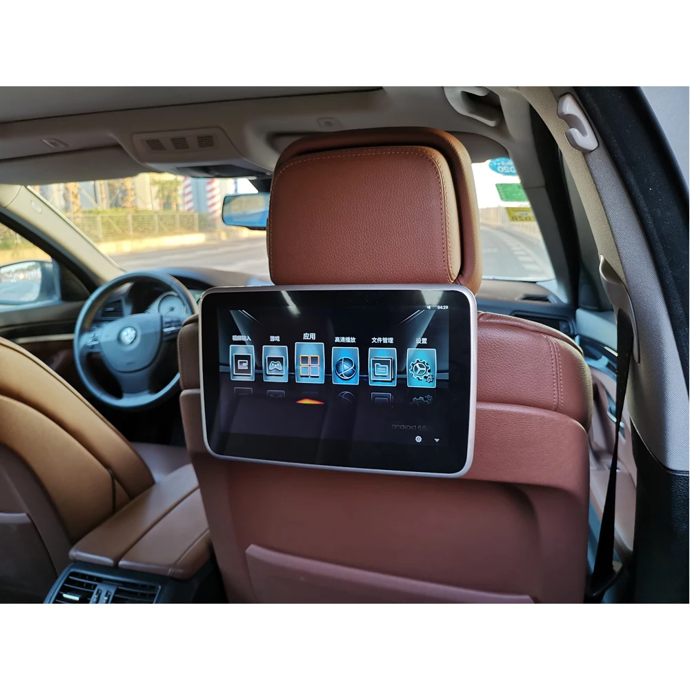 

Монитор на подголовник автомобиля ONKAR, 2 шт., Android 9,0, экран 10,1 дюйма, ОЗУ 2 Гб ПЗУ 16 ГБ, SD/USB/Mp5/Bluetooth/4k