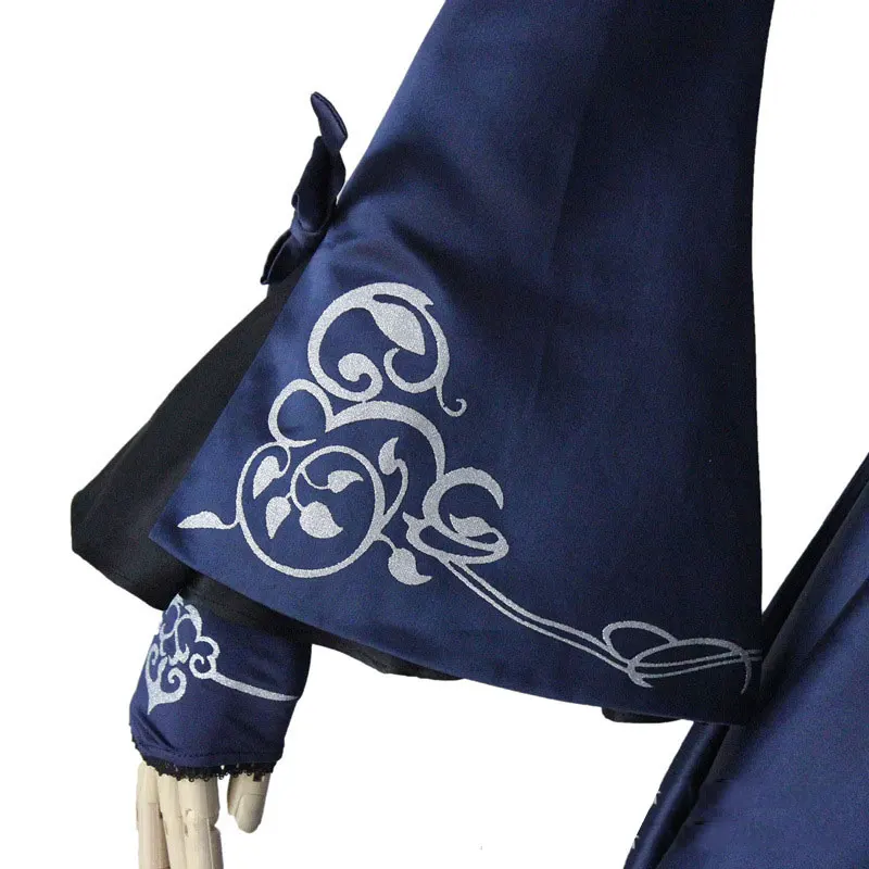 Женский костюм для косплея черное платье невесты в готическом стиле |