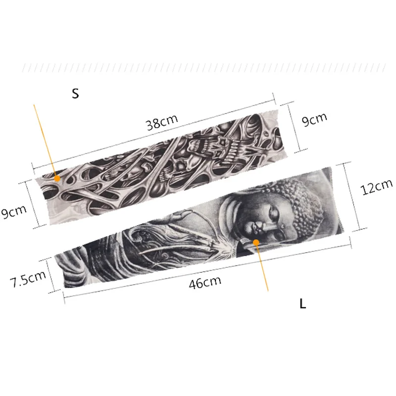 Накладная татуировка на руку с УФ защитой| |