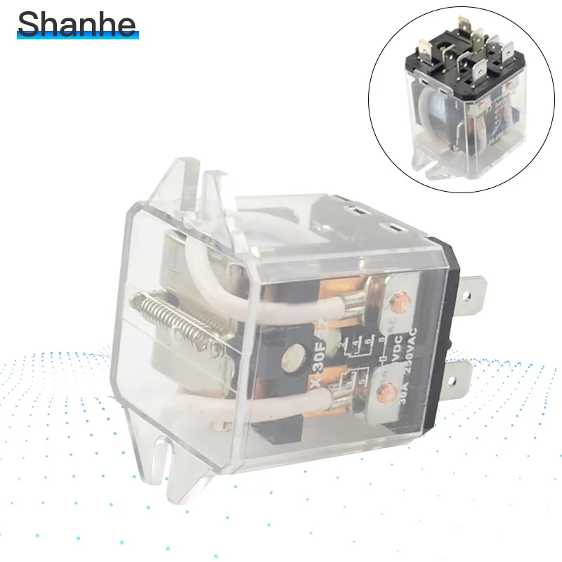 30A реле мощности JQX-30F 2Z промежуточное реле 8pin DC12V AC220V
