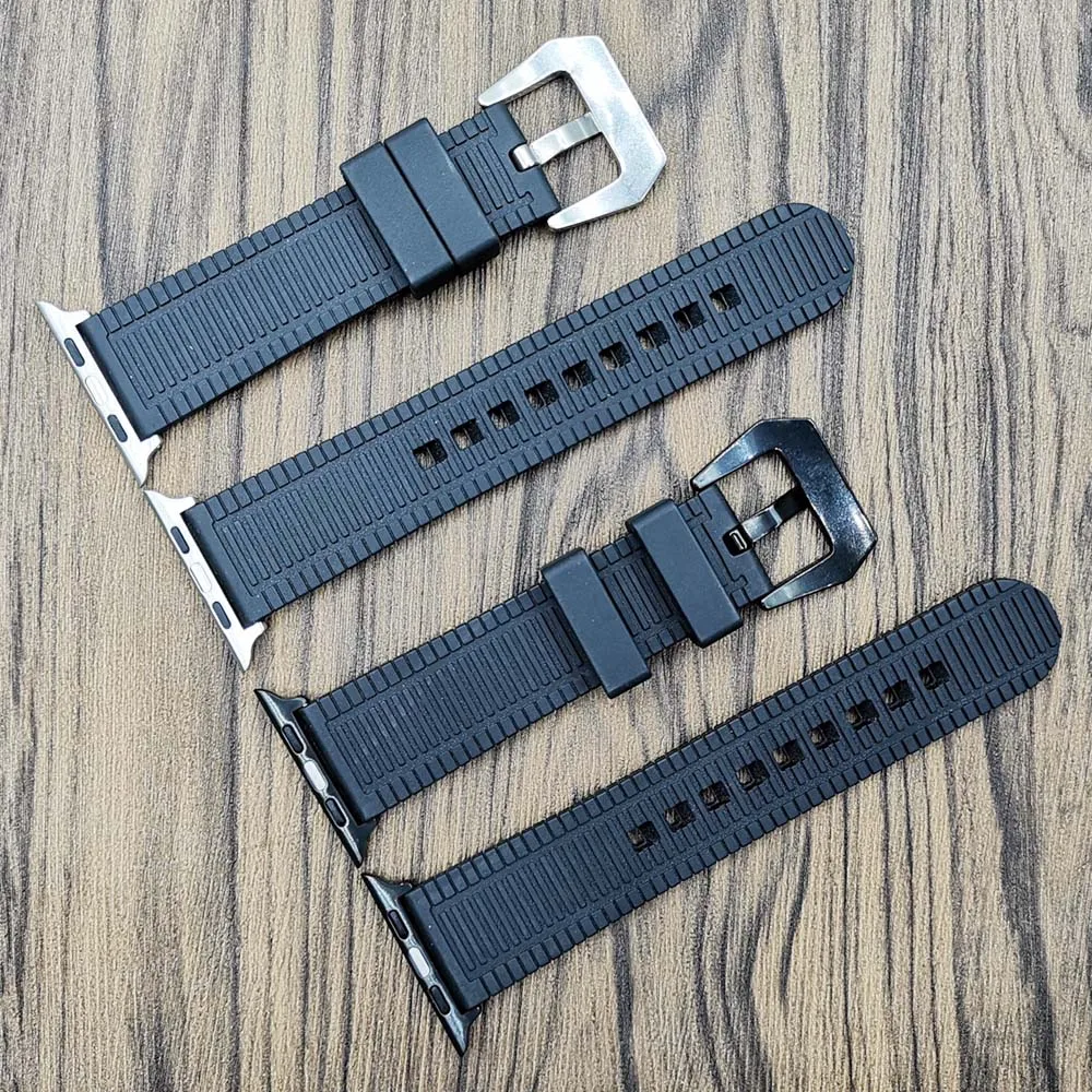 Мягкая силиконовая лента для 38 мм Apple Watch Series1 на возраст 2 3 4 5 42 шин узор браслет