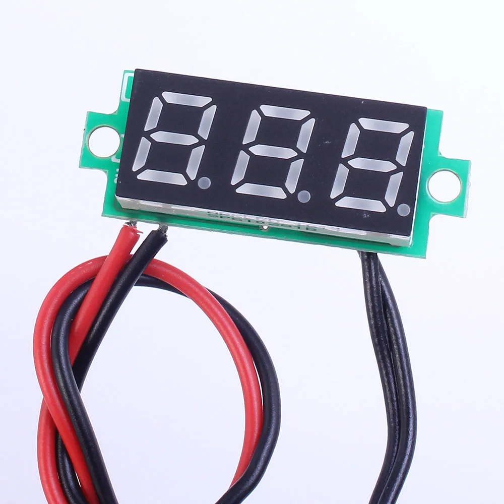датчик температуры Светодиодный дисплея 0 28 дюйма внутренний термометр