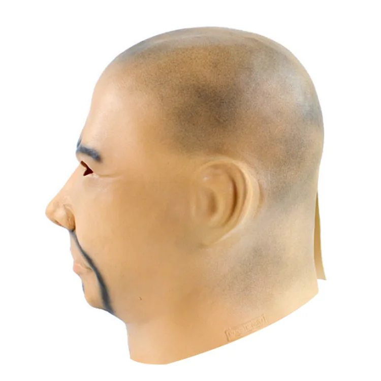 1 шт. преисподней босс Косплэй страшно для наращивания на всю голову латексная