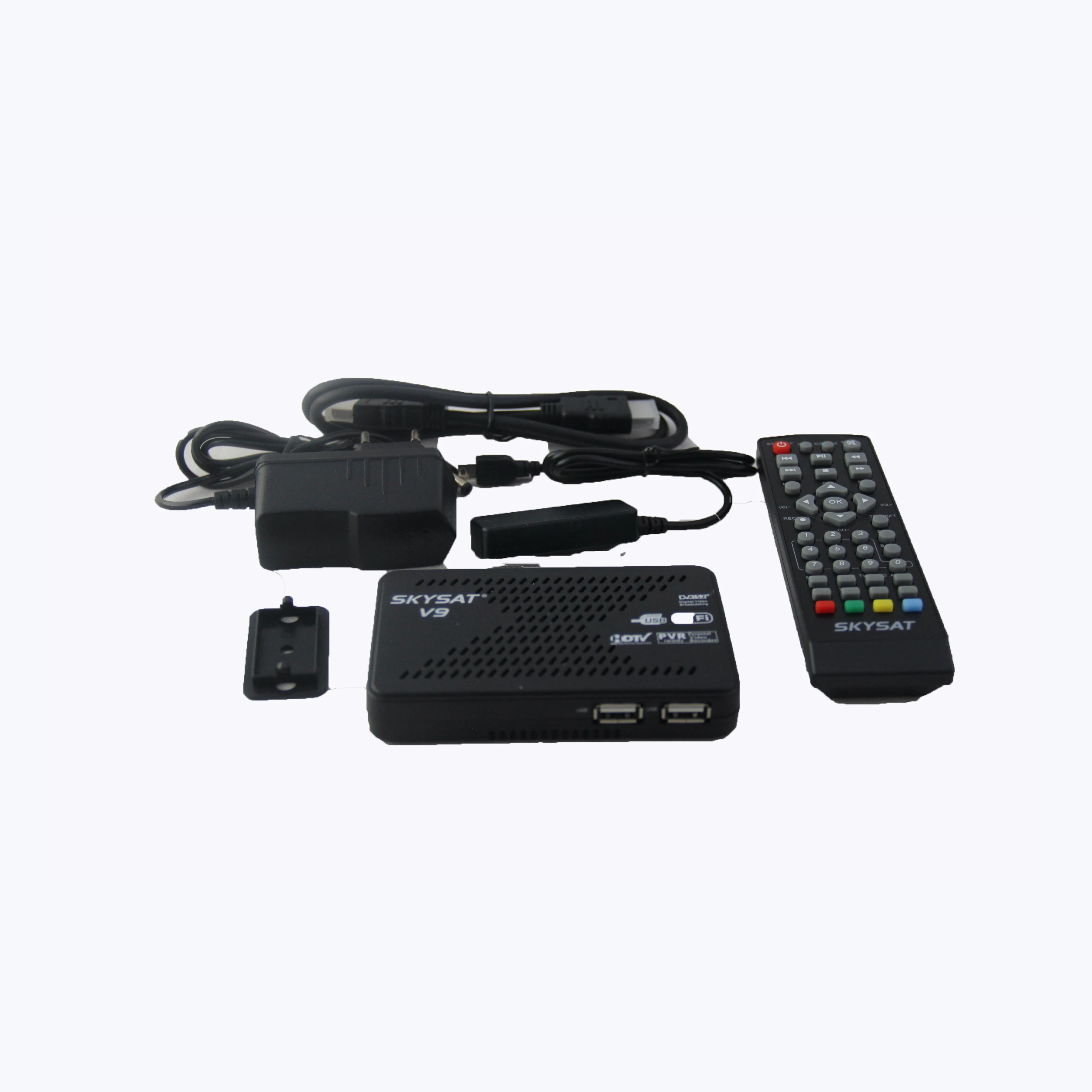 Спутниковый ресивер с WiFi HEROBOX EX4 HD Поддержка DVB S2 plusT2 C BCM7362 751 МГц двухъядерный DVBS2