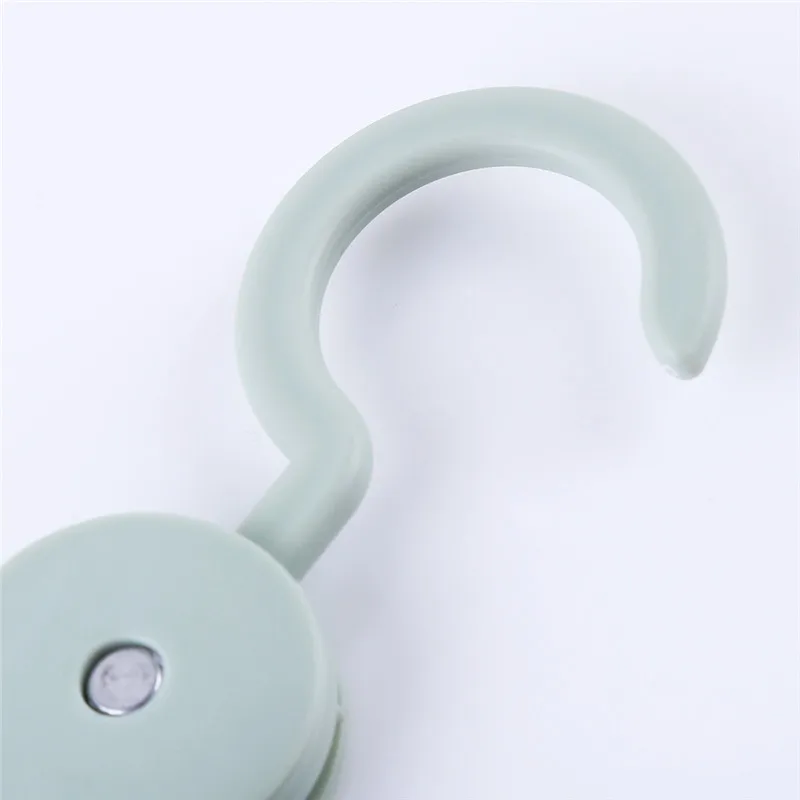 

Magic Creative Portable Folding Clothes Hanger Candy Color Anti Skid Multifunctional Rack Home Travel Cloth Hangers